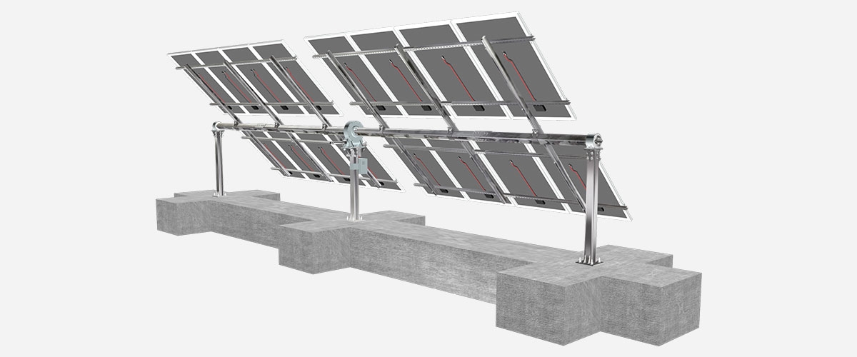 單軸太陽(yáng)能跟蹤系統(tǒng) TR2-2