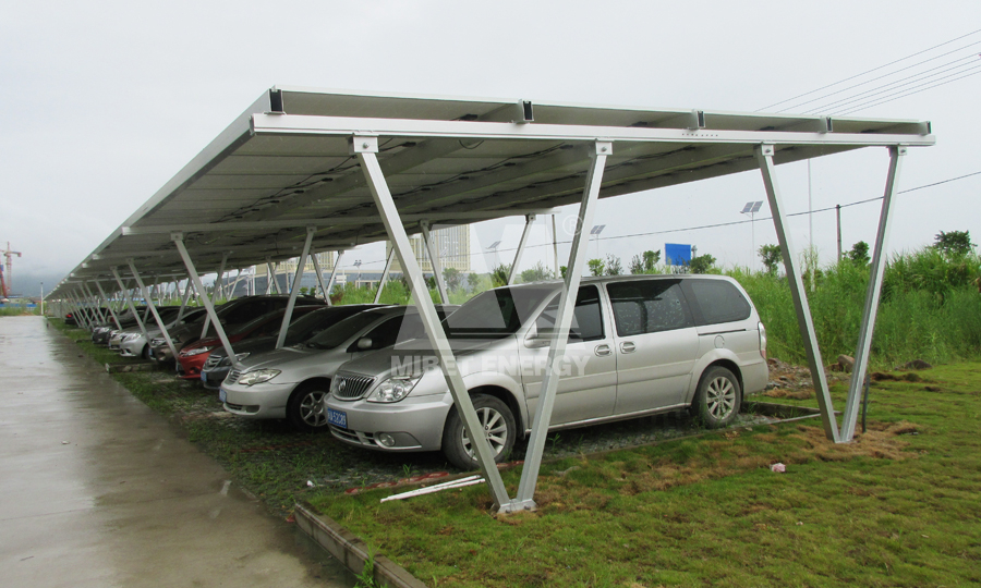 福州太陽能光伏車棚項目