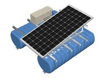 水上微型太陽能發(fā)電系統(tǒng)
