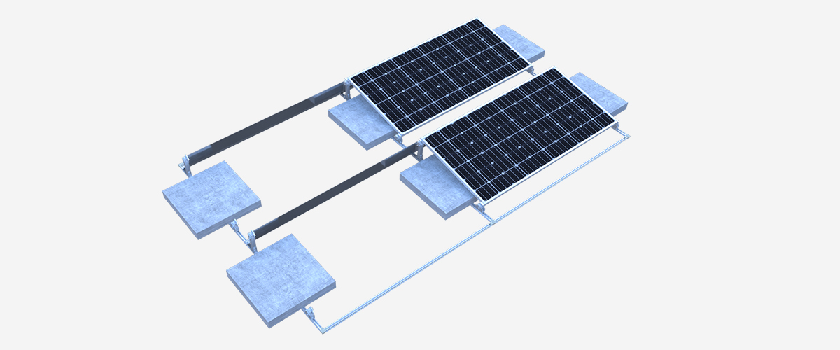 平屋頂光伏壓載支架系統(tǒng) RMI-Pro-2