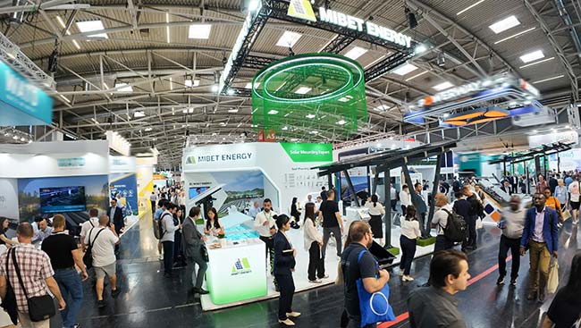 德國(guó)Intersolar Europe展位